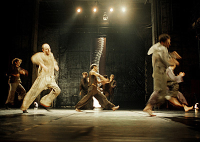 Scene from performance “The Morning Chant”